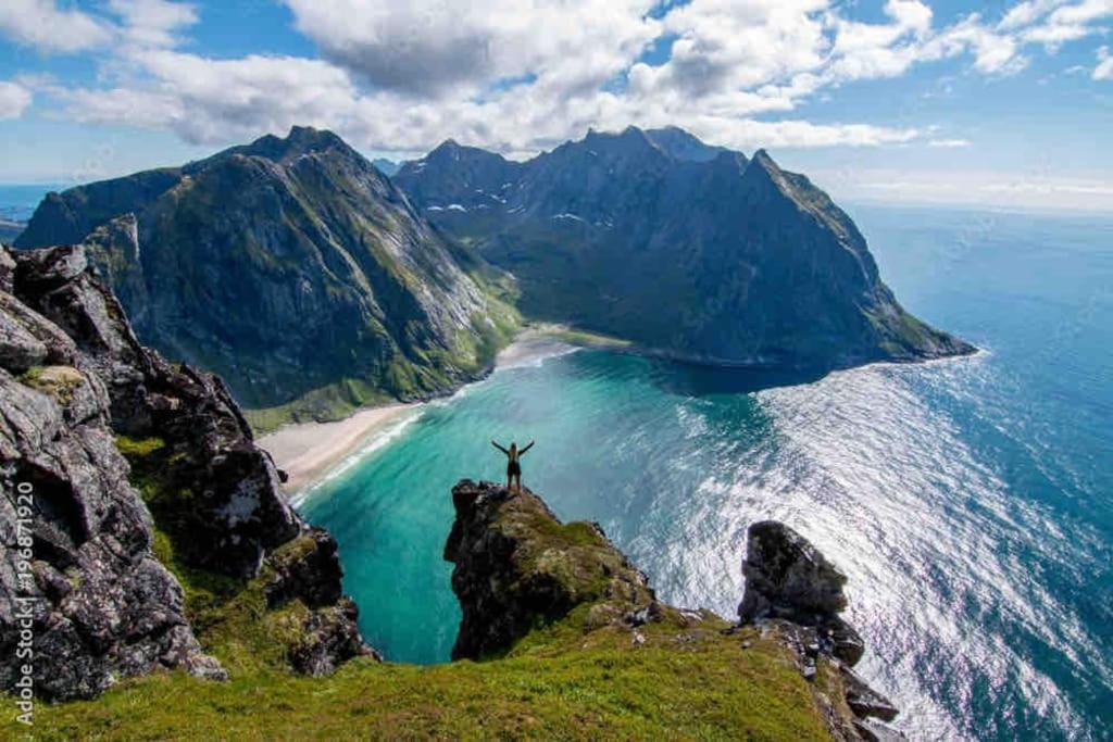 Reine Front View - Mountain & Seaview别墅 外观 照片